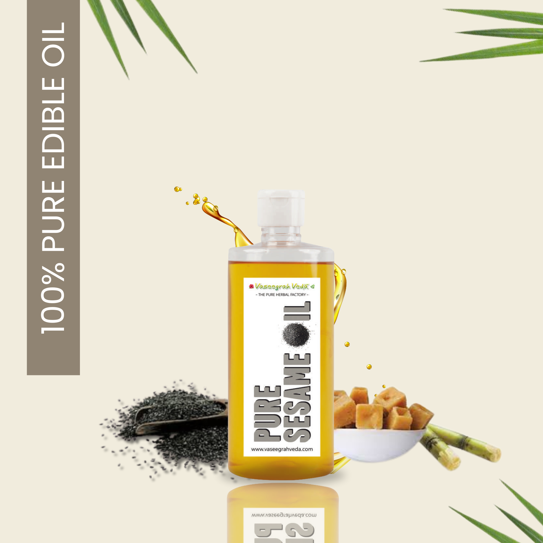 शुद्ध तिल का तेल - 200ml